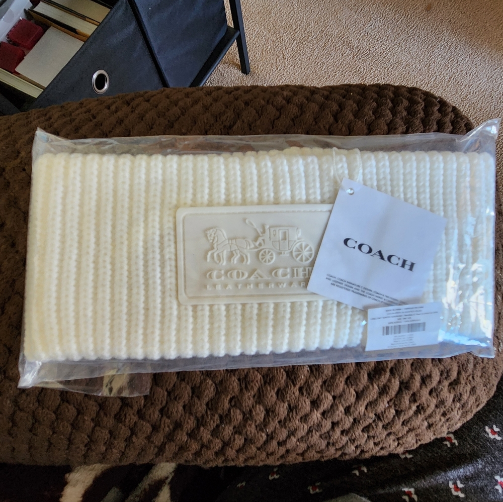 Coach Cableknit Sweater Winter Headband
